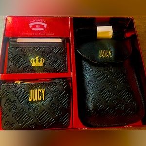 Juicy Couture Crossbody, Card holder, & Pouch